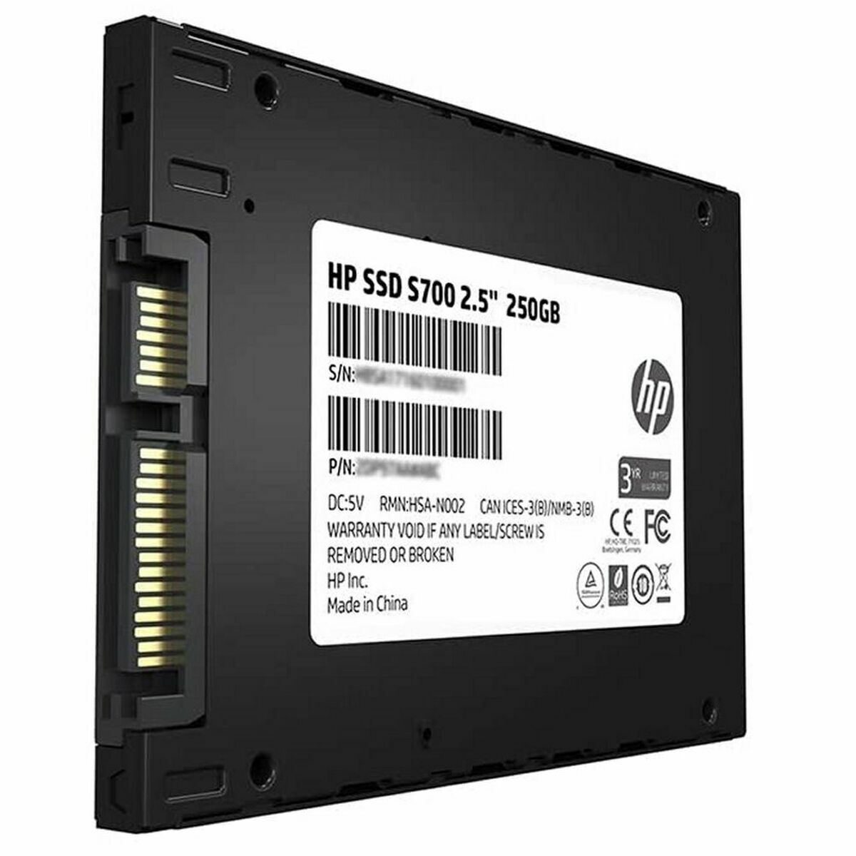 Hårddisk HP 2DP98AA#ABB 250 GB SSD - 3