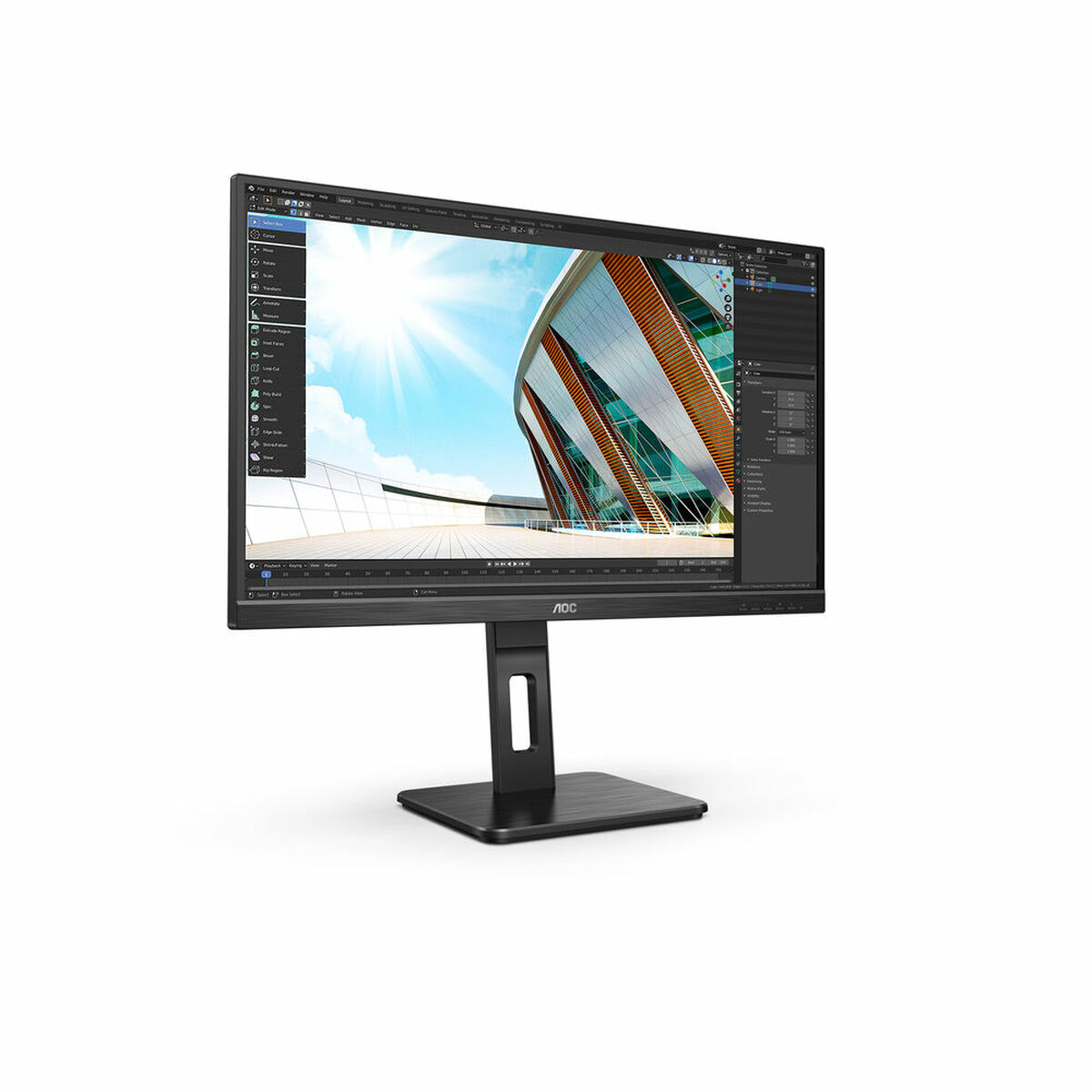 Monitor AOC 27P2Q 27" Full HD IPS WLED - 7