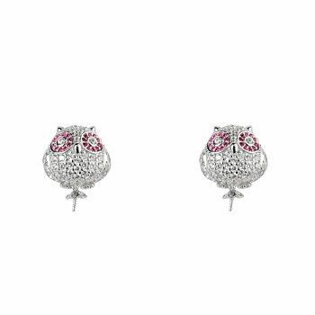 Dam örhängen Lancaster JLA-EAR-OWL-1 1,2 cm