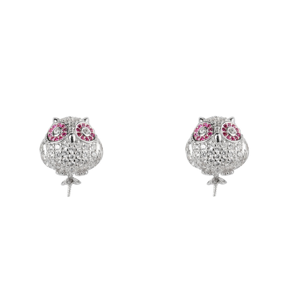 Dam örhängen Lancaster JLA-EAR-OWL-1 1,2 cm