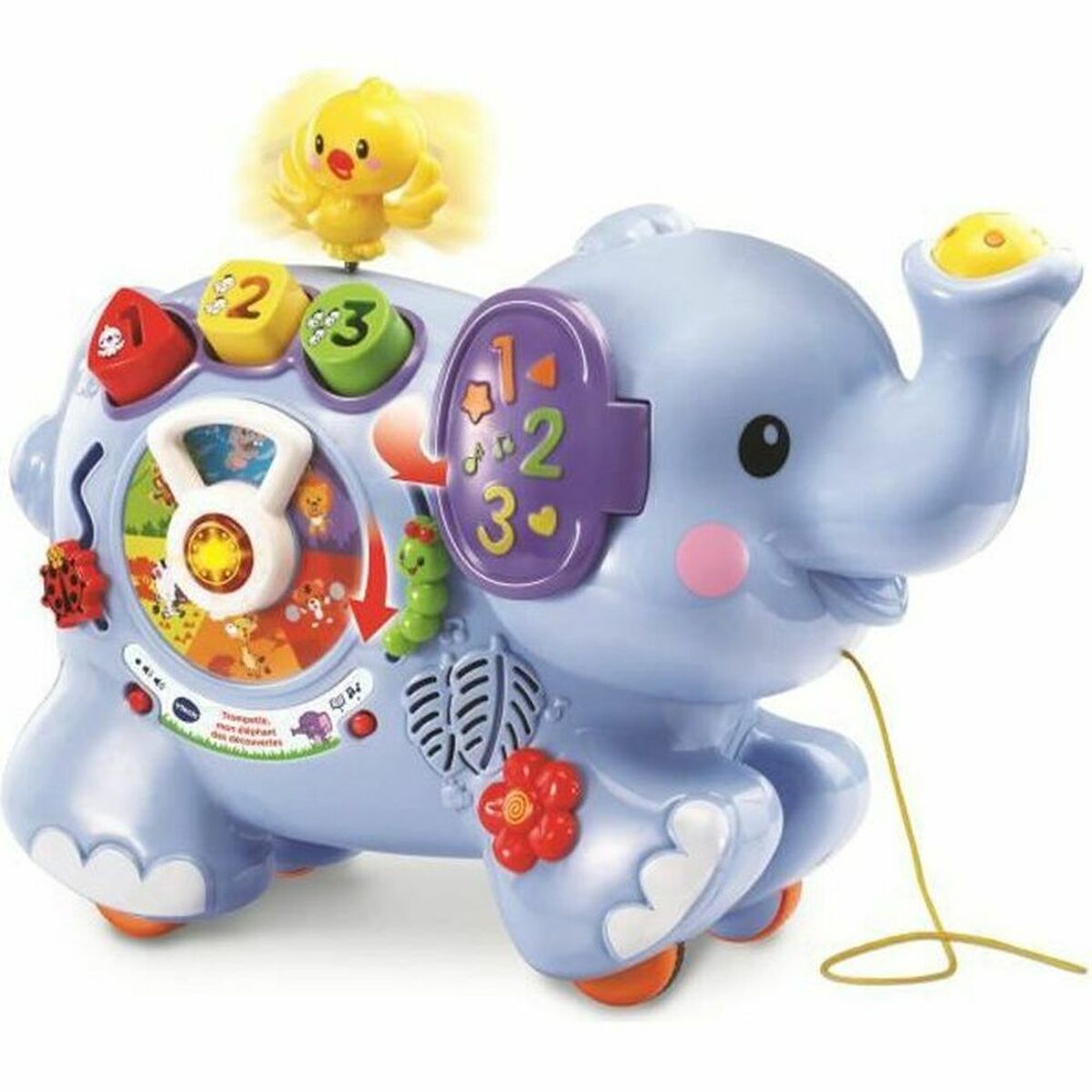 Interaktiv leksak för småbarn Vtech Baby Trumpet, My Elephant of Discoveries - 4