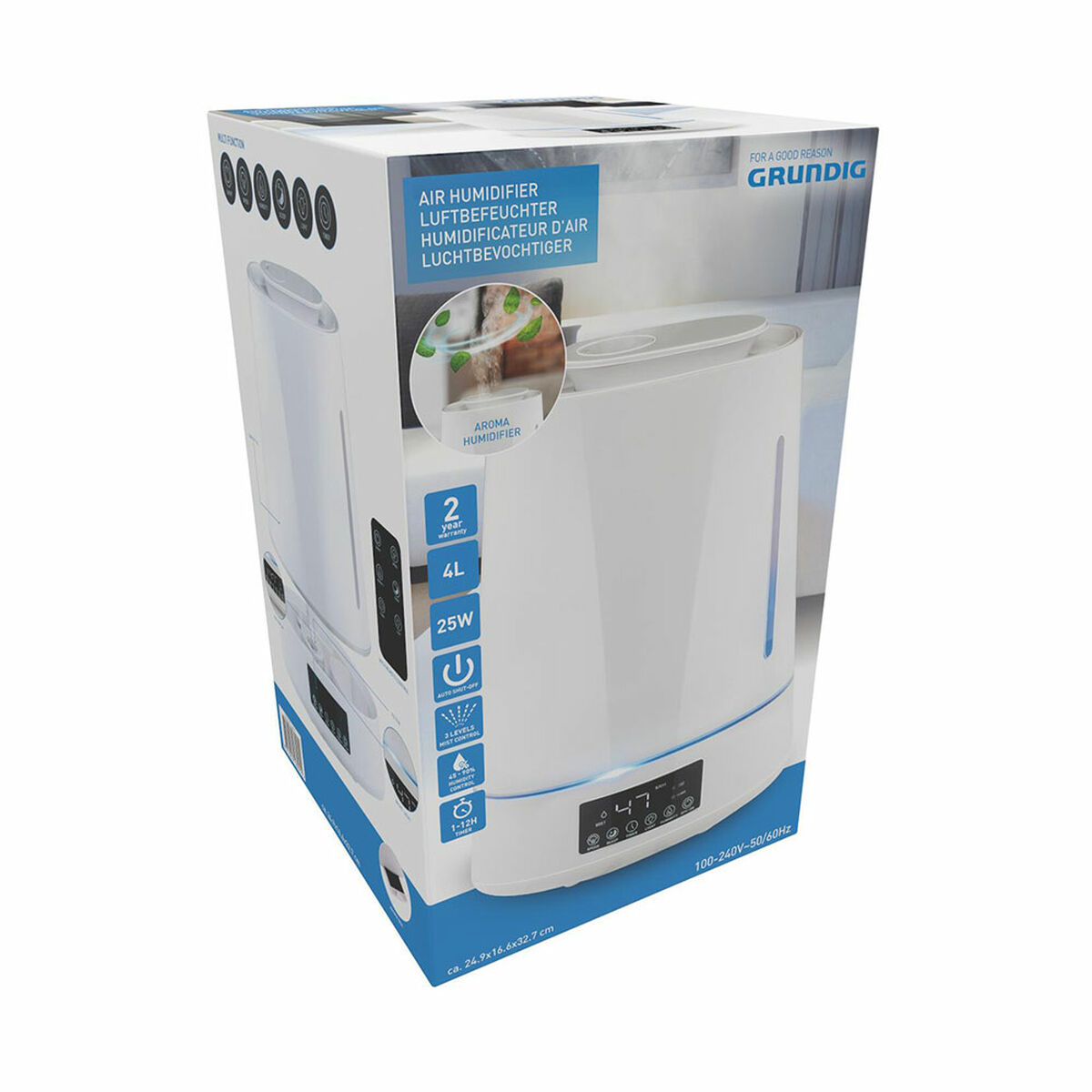 Luftfuktare Grundig 250 W 4 L - 4
