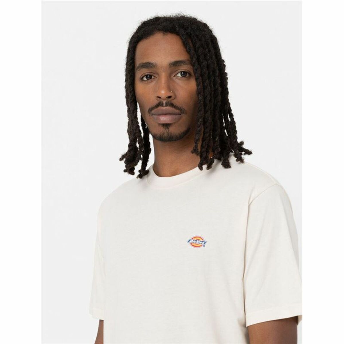 T-shirt med kortärm Herr Dickies Ss Mapleton Beige - 5
