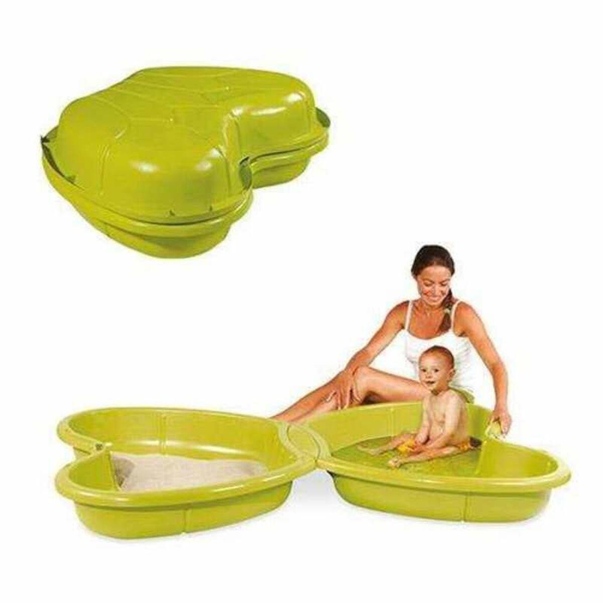 Sandlåda Simba Grön Plast 167 cm Fjäril - 2