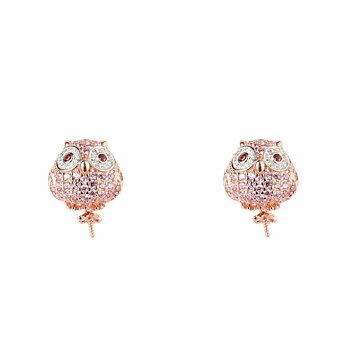 Dam örhängen Lancaster JLA-EAR-OWL-2 1,2 cm
