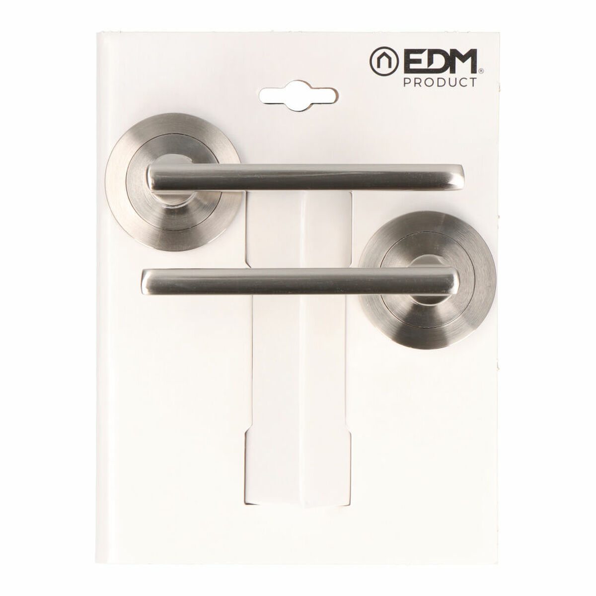 Handtag med ros EDM 85437 606 Aluminium Ø 50 mm - 2