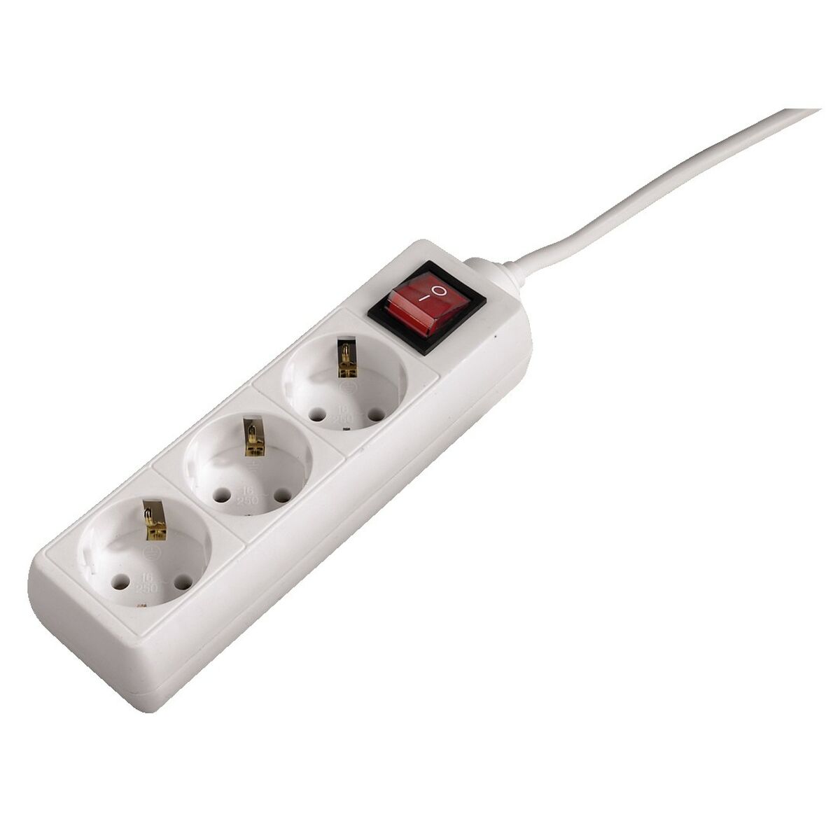 Överspänningsskydd 3 Tomas Schuko Hama 69030382 Vit 3500 W