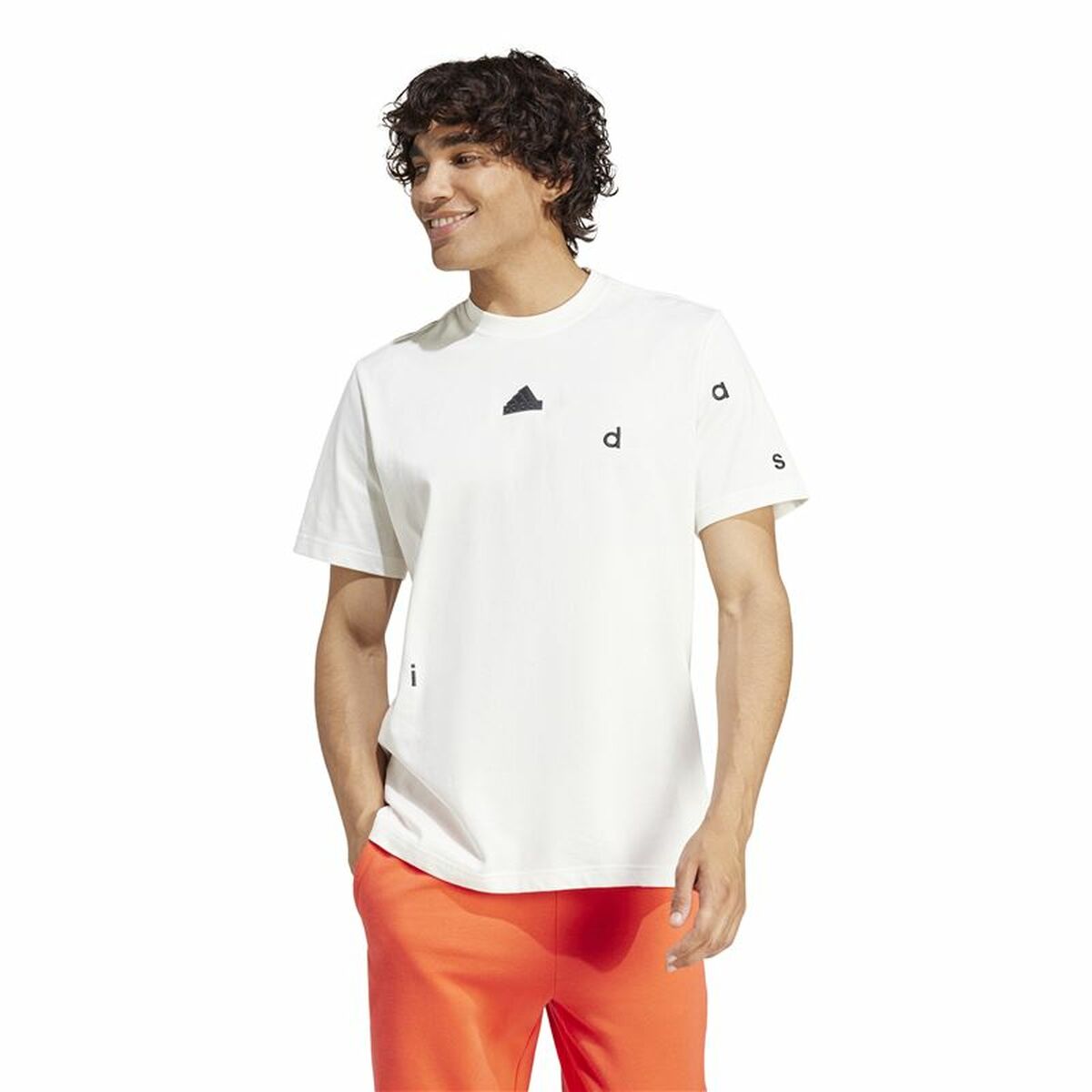 T-shirt med kortärm Herr Adidas Bl Sj Q1 - 2