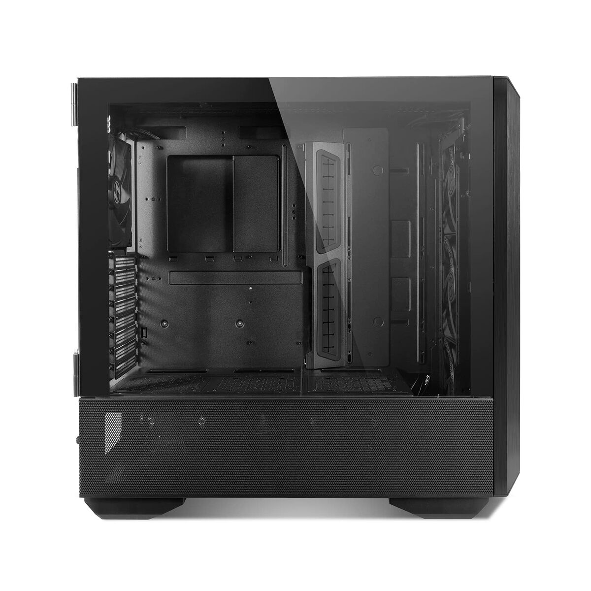 ATX Semitorn Lian-Li LANCOOL III RGB BLACK Svart Multicolour - 3