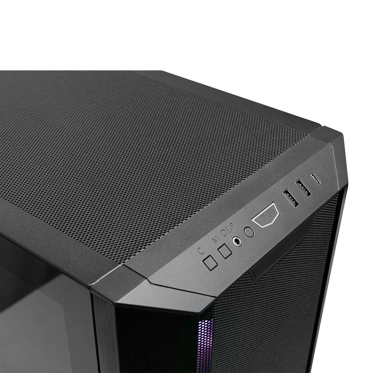 ATX Semitorn Lian-Li LANCOOL III RGB BLACK Svart Multicolour - 4