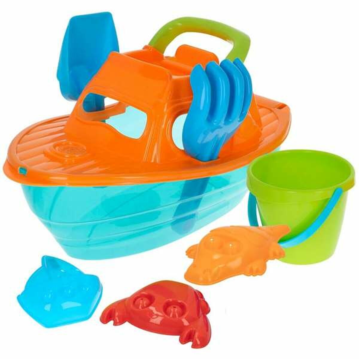 Strandleksaker set Colorbaby Barco - 6
