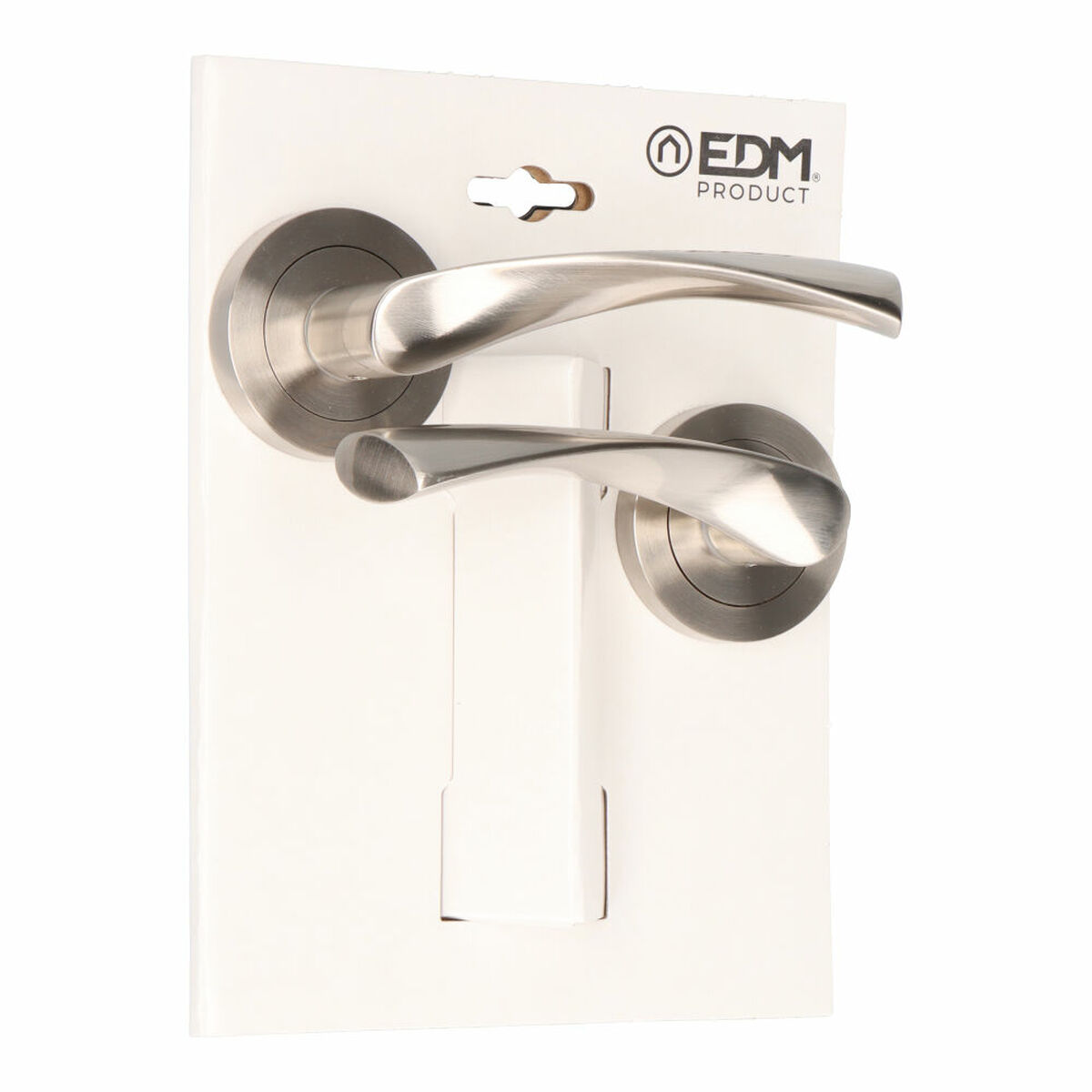 Handtag med ros EDM 85439 707 Aluminium Ø 50 mm - 4