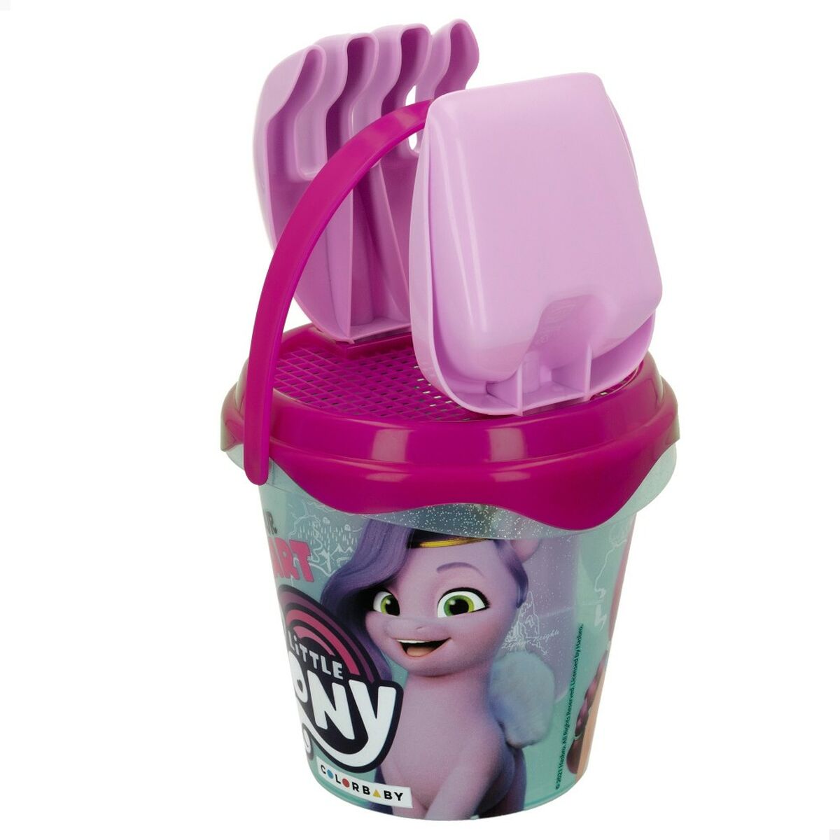 Strandleksaker set My Little Pony Ø 14 cm polypropen (24 antal) - 4