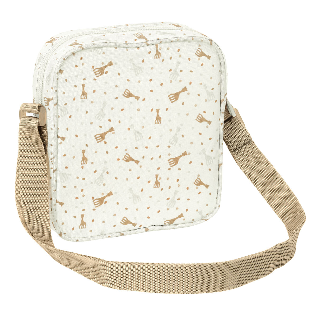 Axelväska Sophie la Girafe Beige 16 x 18 x 4 cm - 2