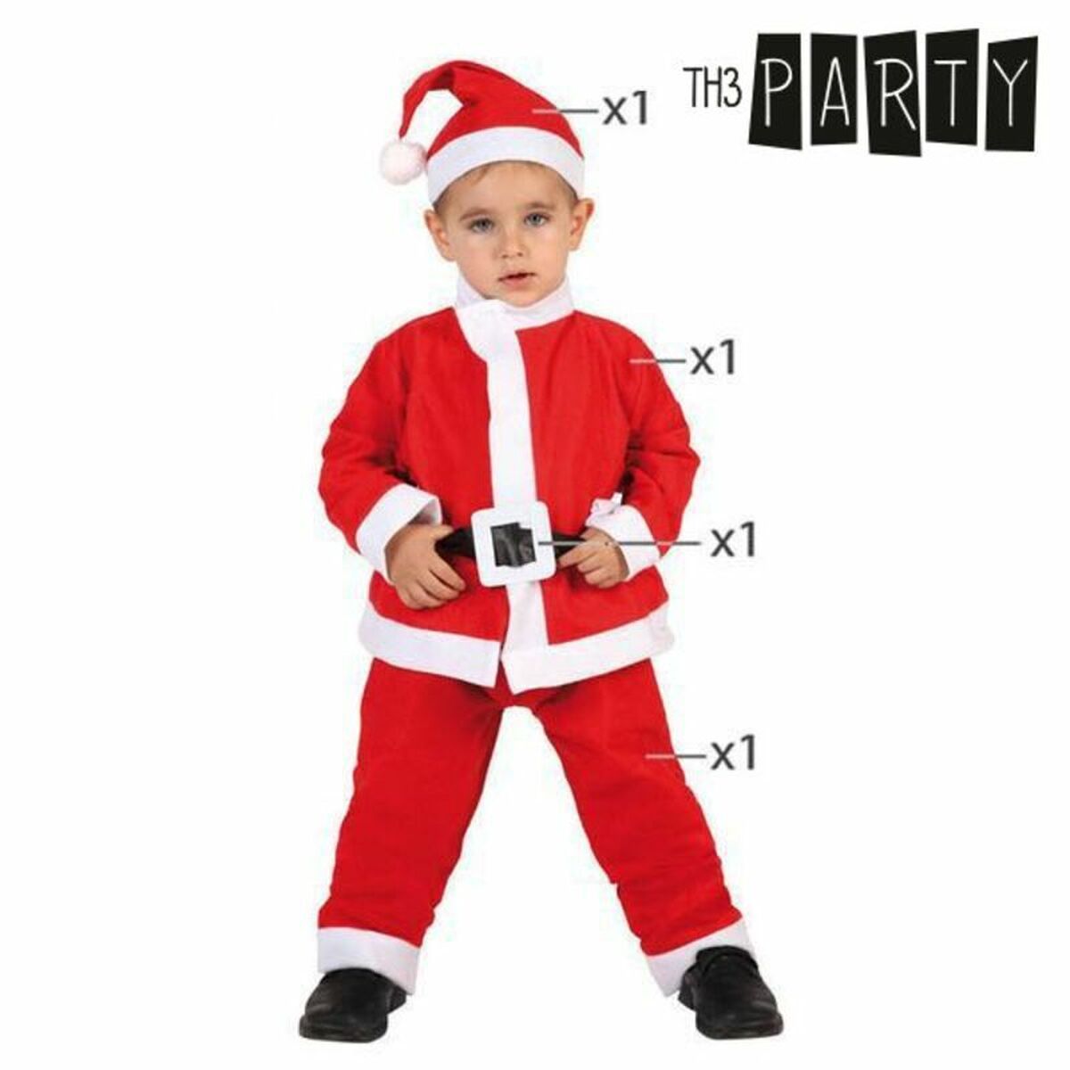 Maskeraddräkt för barn Tomte - 2