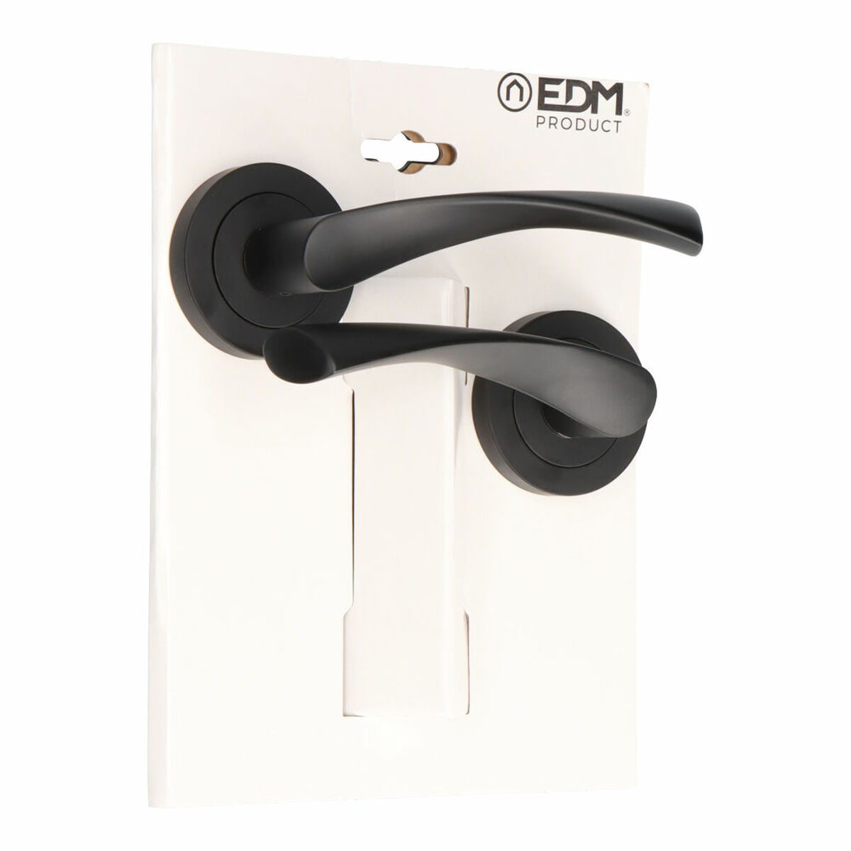 Handtag med ros EDM 85440 707 Aluminium Ø 50 mm - 4