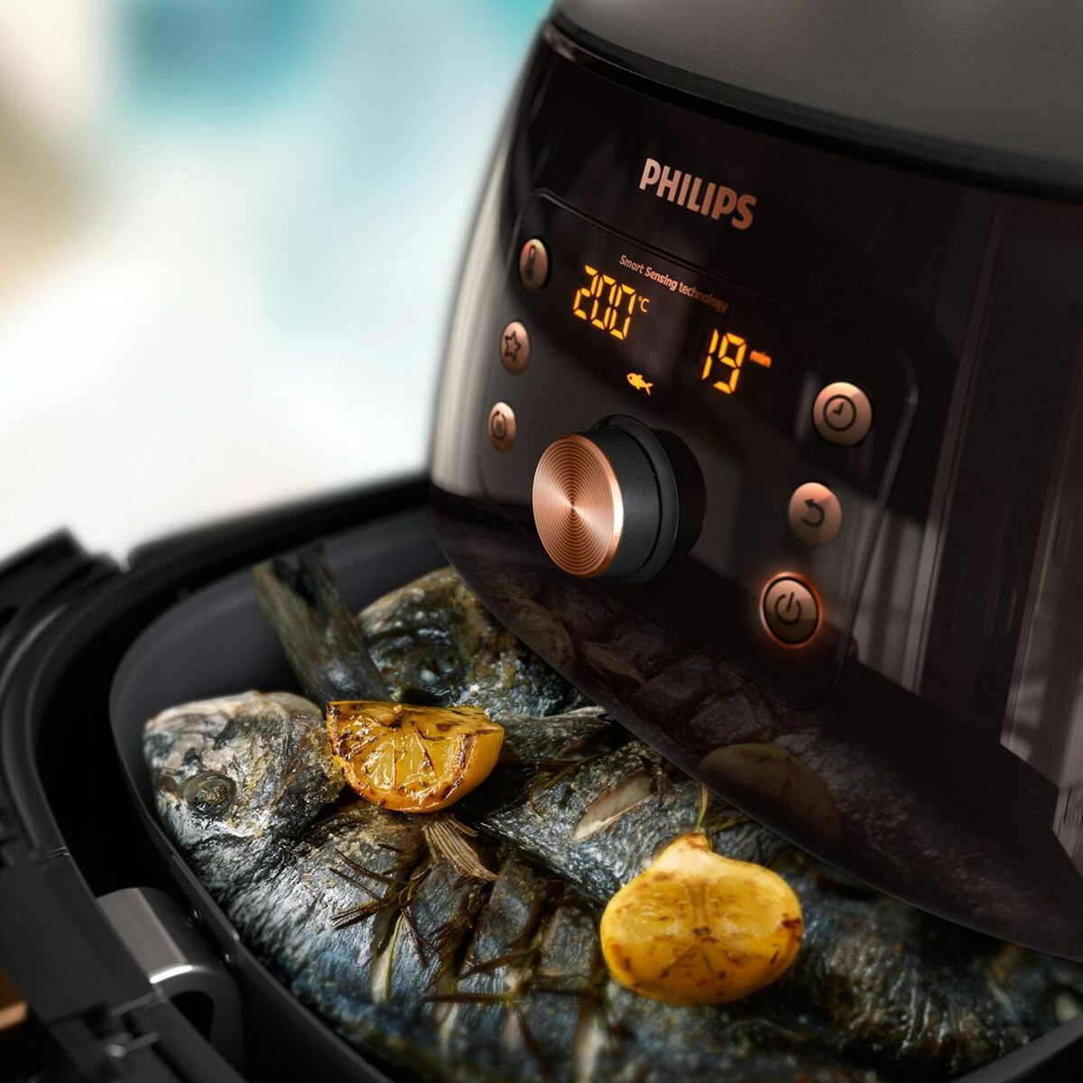 Luftfritös Philips HD9867/90 Svart 2200 W 1,4 Kg - 4