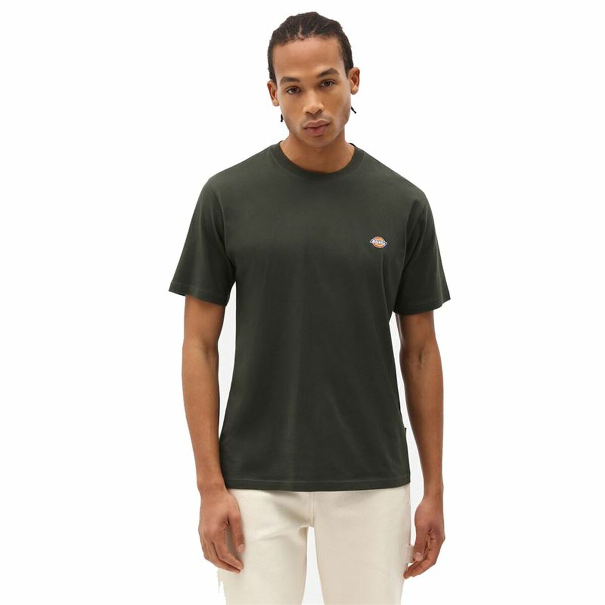 T-shirt med kortärm Herr Dickies Mapleton Mörkgrön