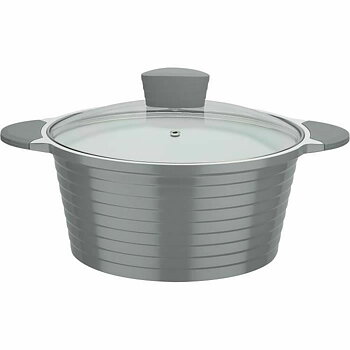 Panna GSW Vit Grå Keramik gjuta aluminium 2 Delar