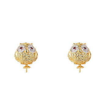 Dam örhängen Lancaster JLA-EAR-OWL-6 1,2 cm