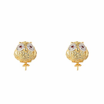 Dam örhängen Lancaster JLA-EAR-OWL-6 1,2 cm