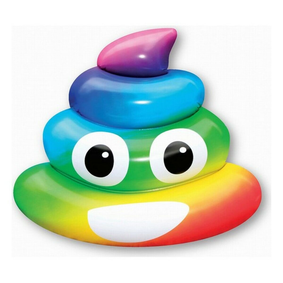 Luftmadrass Rainbow Poo (107 x 121 x 26  cm) - 3