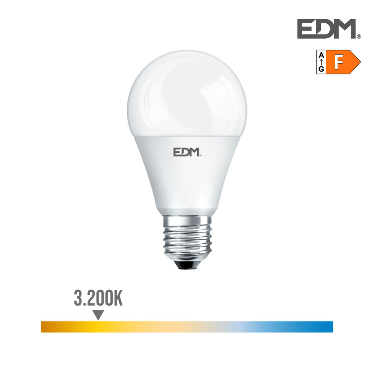 LED-lampa EDM 98707 F 100 W 15 W E27 1521 Lm Ø 6 x 11,5 cm (3200 K)