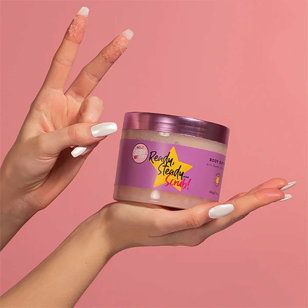 Kroppsskrubb SO…? Sorry Not Sorry Ready, Steady... Scrub! 450 ml - 3