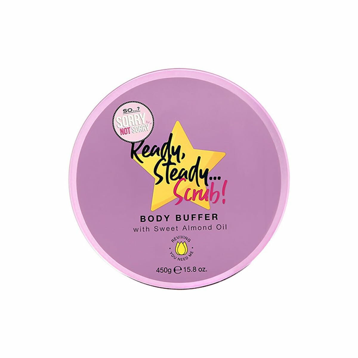 Kroppsskrubb SO…? Sorry Not Sorry Ready, Steady... Scrub! 450 ml - 5