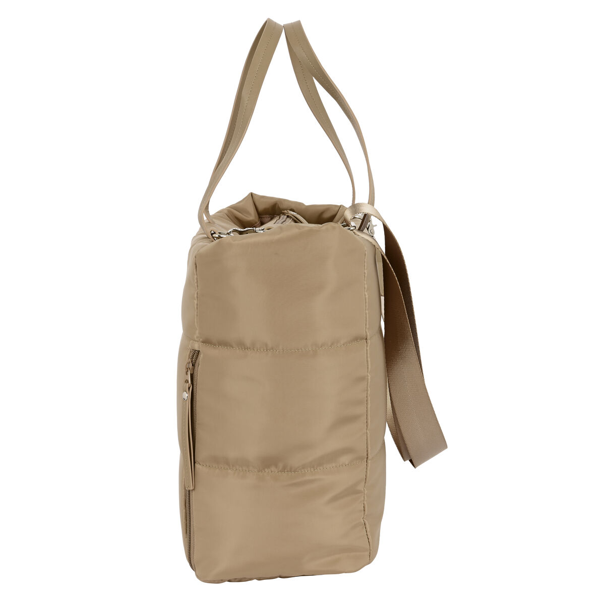 Axelväska Moos Camel Kamel 54 x 31 x 17 cm Vadderad - 3