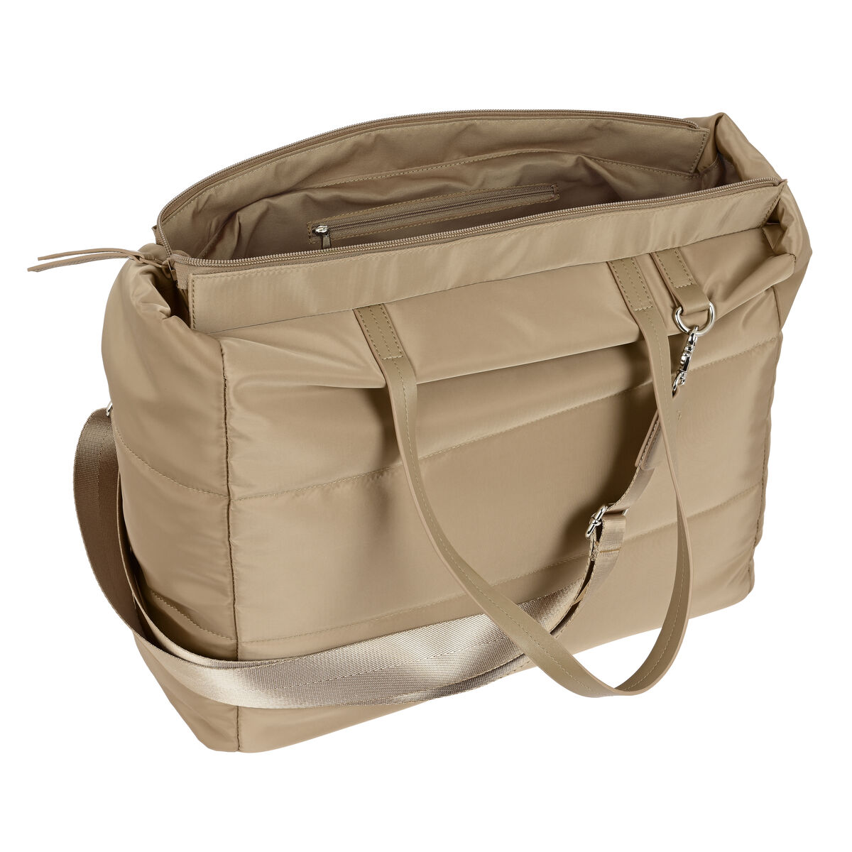 Axelväska Moos Camel Kamel 54 x 31 x 17 cm Vadderad - 2