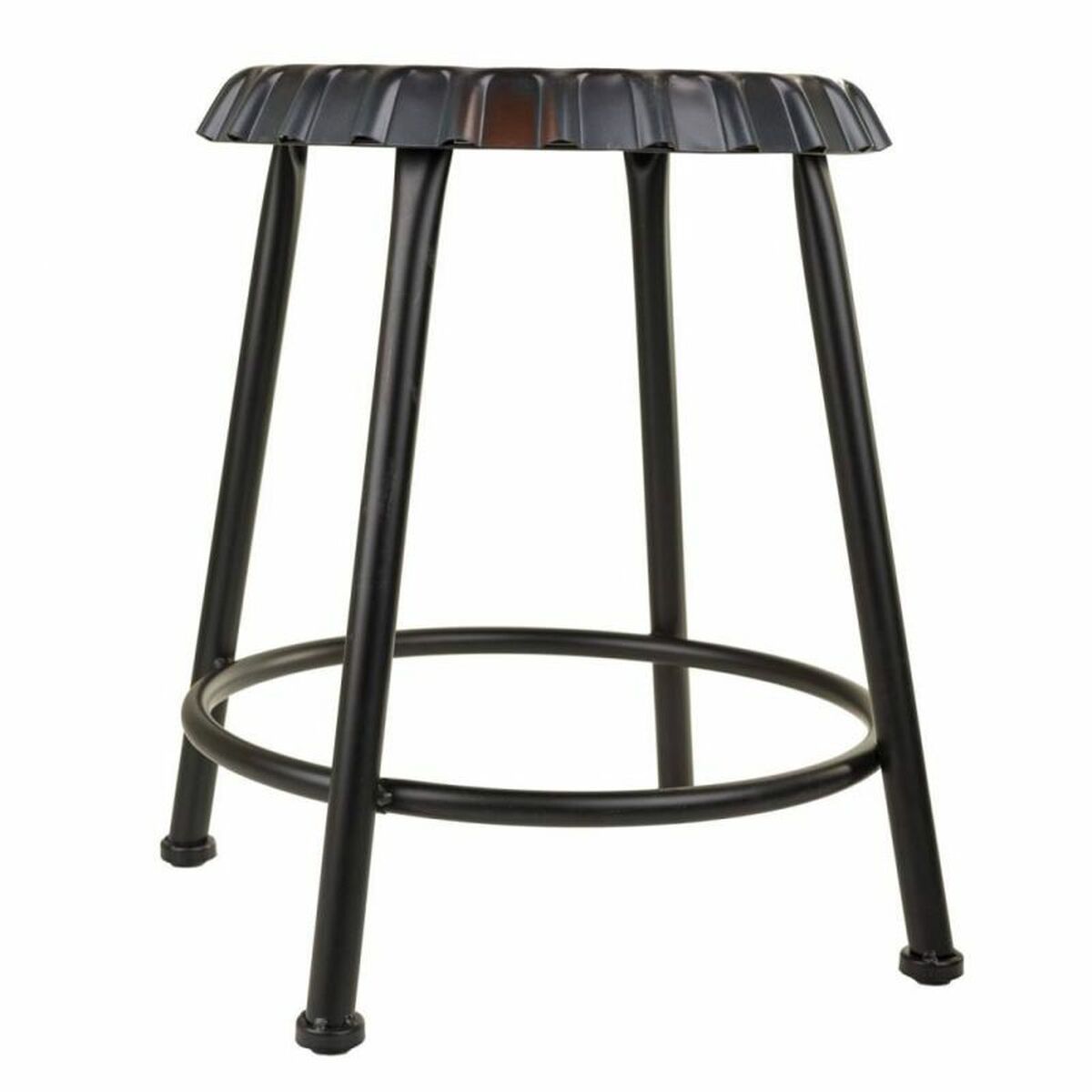 Sittpall Alexandra House Living Svart Järn 35 x 46 x 35 cm - 2