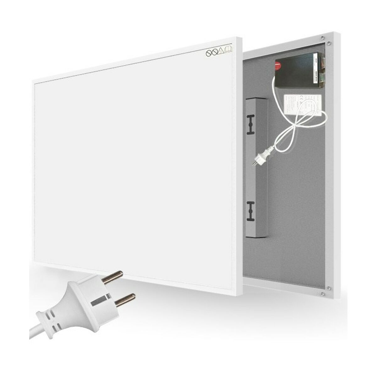 Värmeelement Cronos CGP-700TWP Vit 700 W 1 Delar - 2