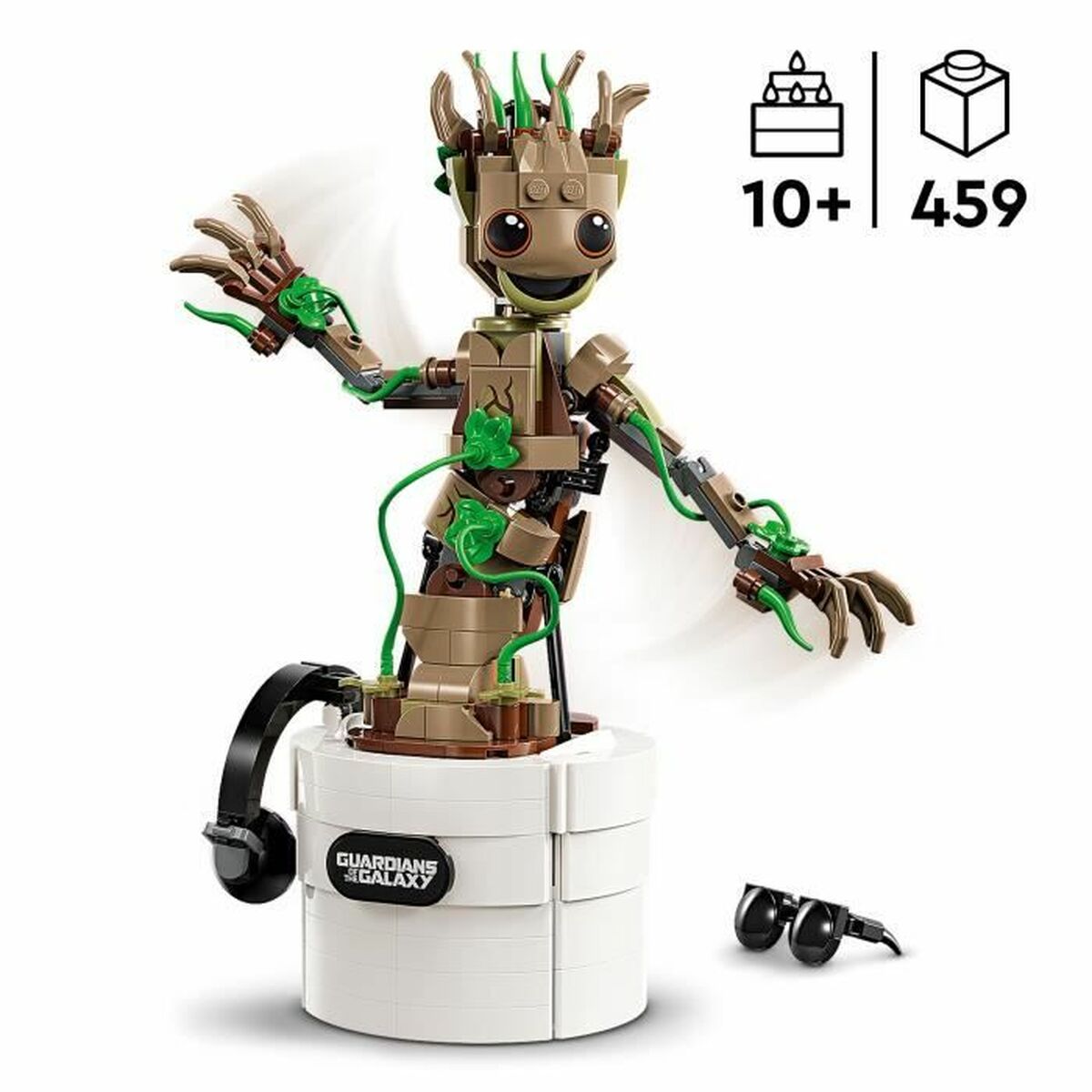 Byggsats Marvel El Baile de Baby Groot Lego 76297 - 2