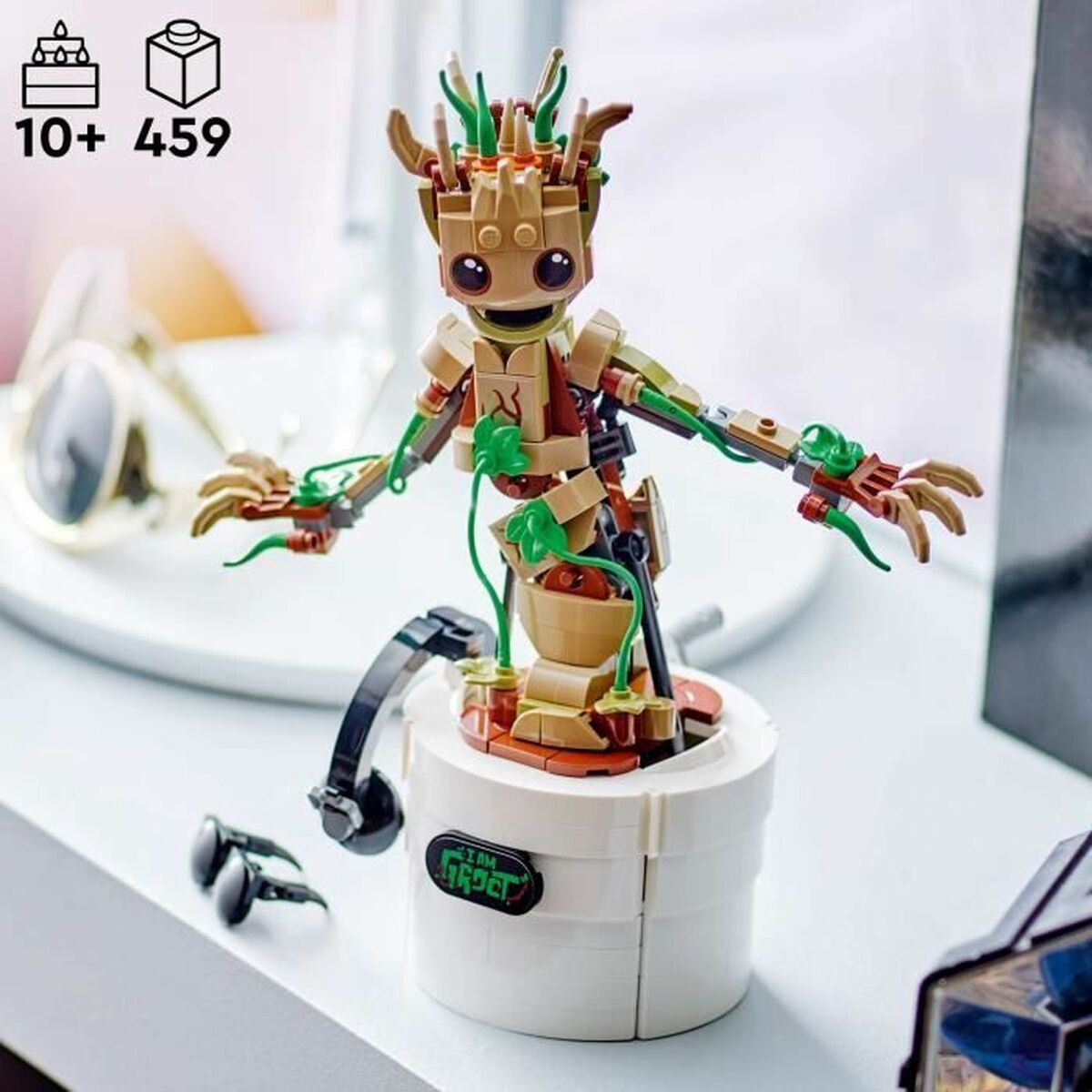 Byggsats Marvel El Baile de Baby Groot Lego 76297 - 4