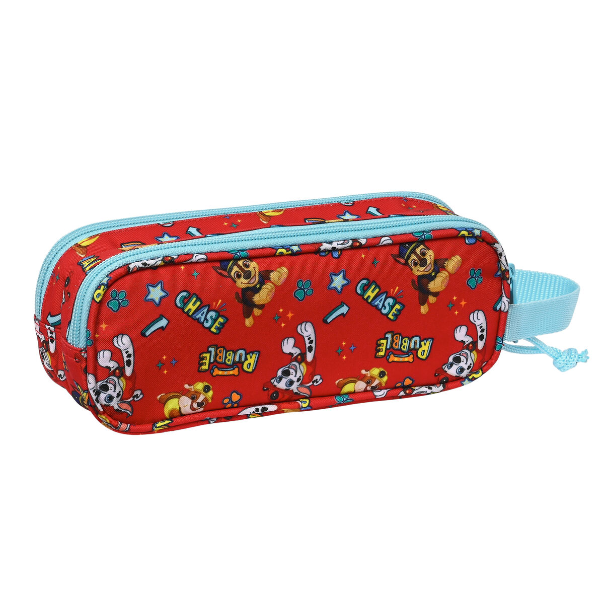 Dubbel bär-allt The Paw Patrol Funday Röd Ljusblå (21 x 8 x 6 cm) - 3