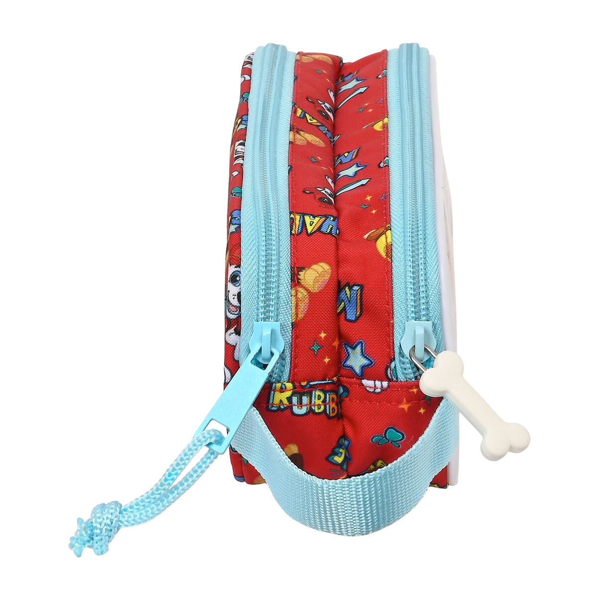 Dubbel bär-allt The Paw Patrol Funday Röd Ljusblå (21 x 8 x 6 cm) - 2