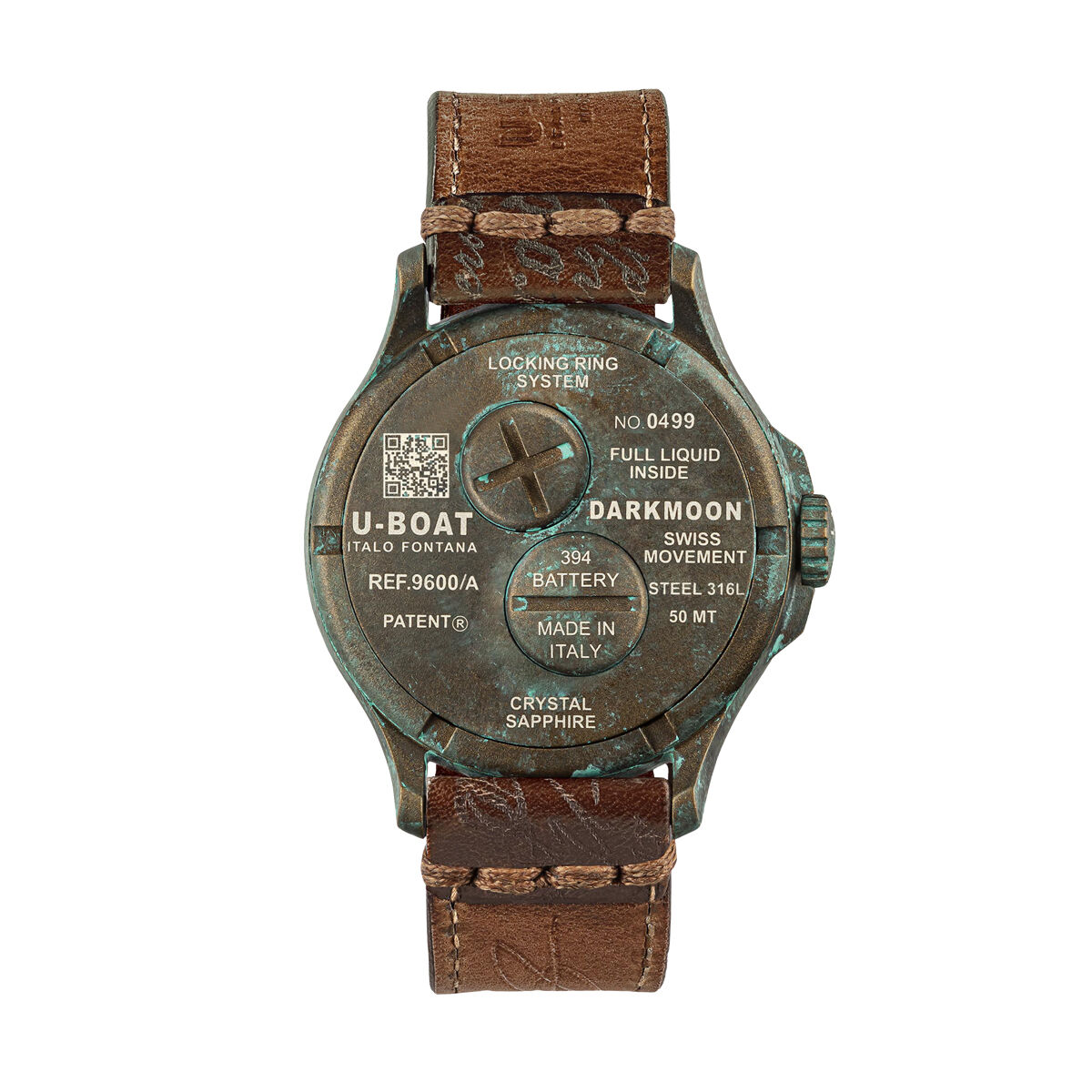 Herrklocka U-Boat Mod. 9600/A Brun - 2