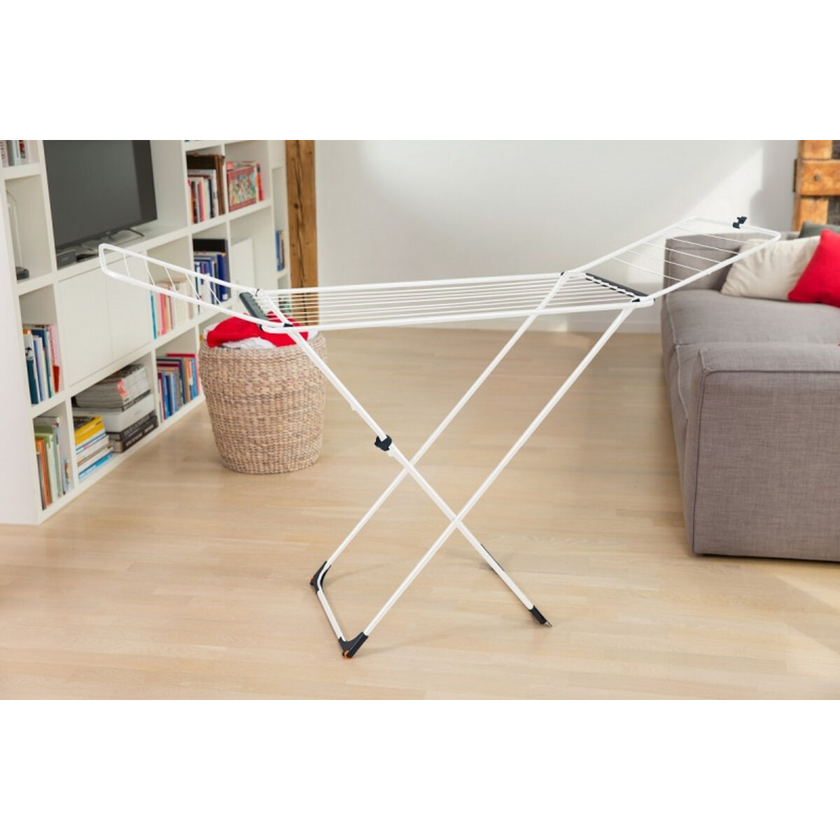 Torklina Vileda X-Legs Universal Grå Stål (180 x 55 x 93 cm) (18 m) - 5