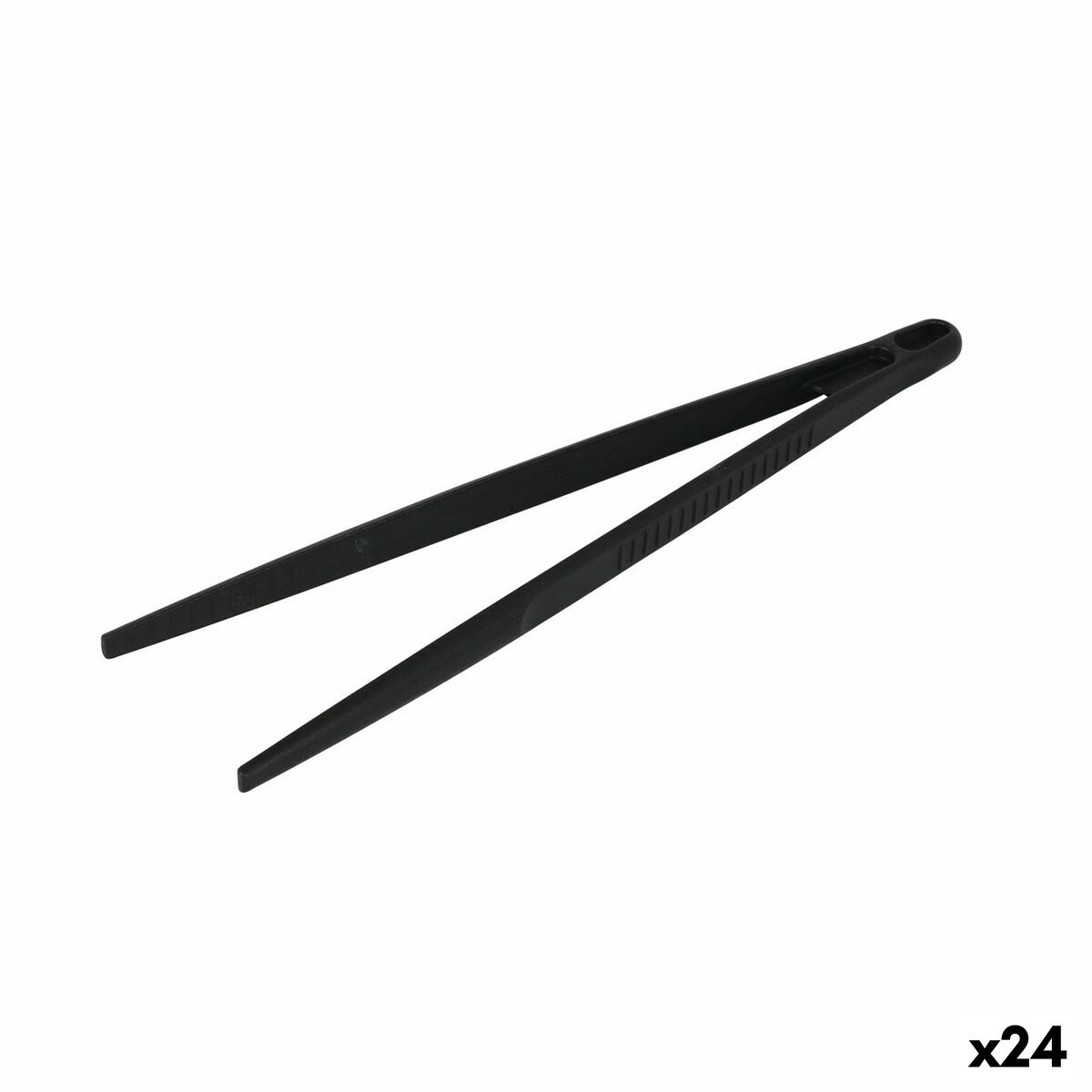 Kökstänger Quttin Svart Nylon 28 x 8 x 1,7 cm (24 antal) - 3