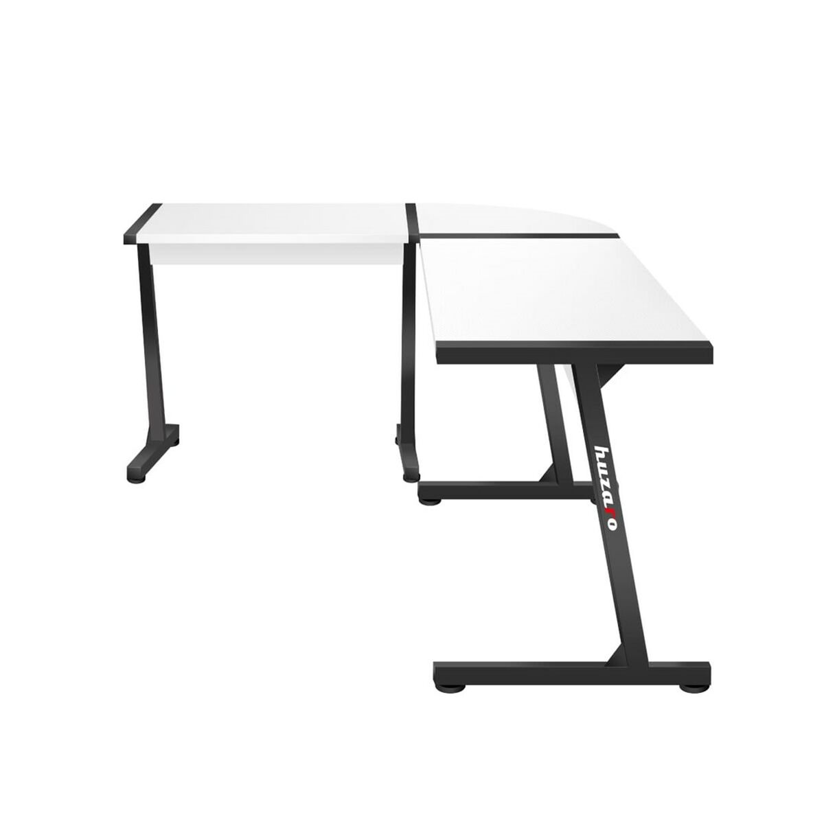 Skrivbord Huzaro HZ-Hero 6.0 Vit Stål Kolfiber 178 x 4 x 112 cm - 6