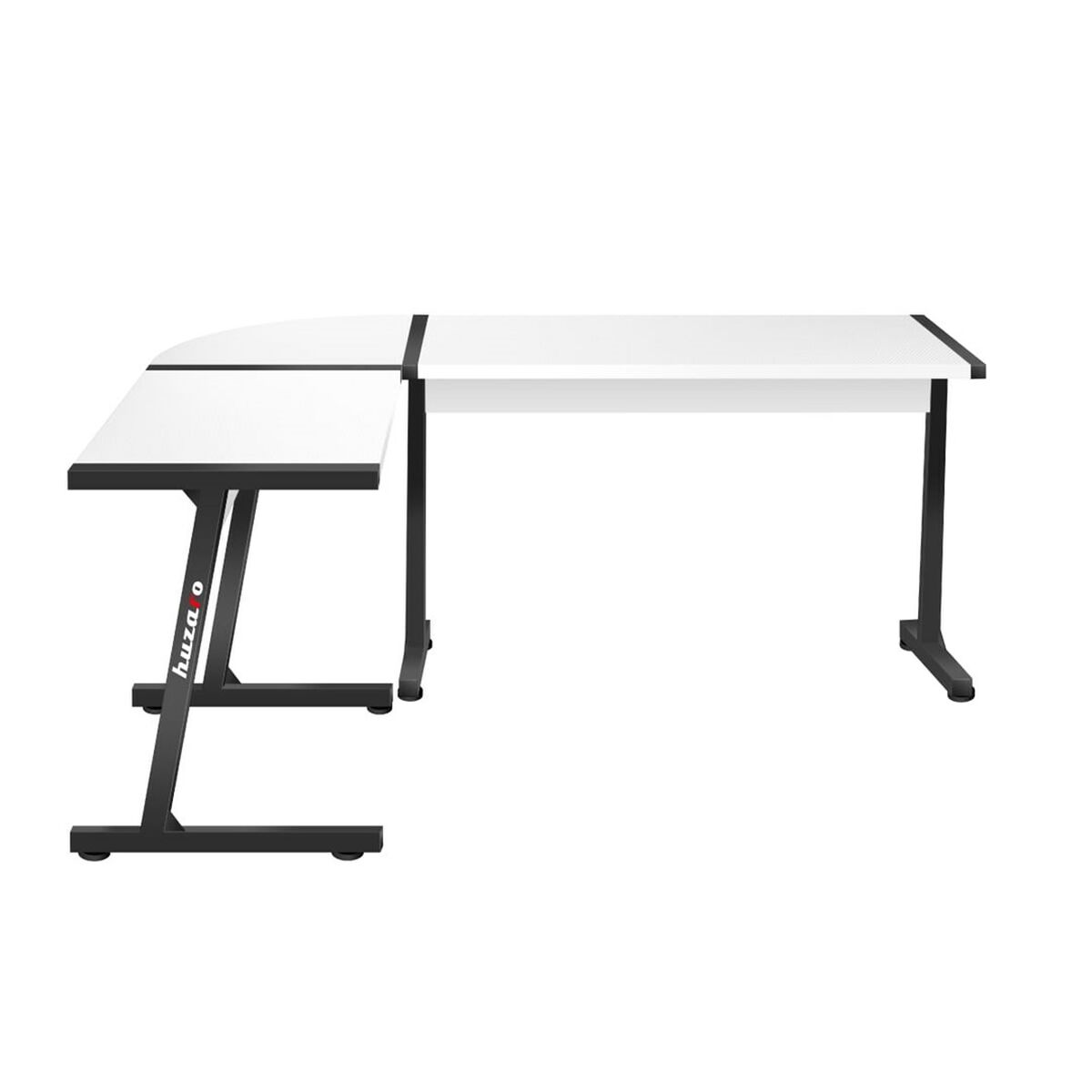 Skrivbord Huzaro HZ-Hero 6.0 Vit Stål Kolfiber 178 x 4 x 112 cm - 3
