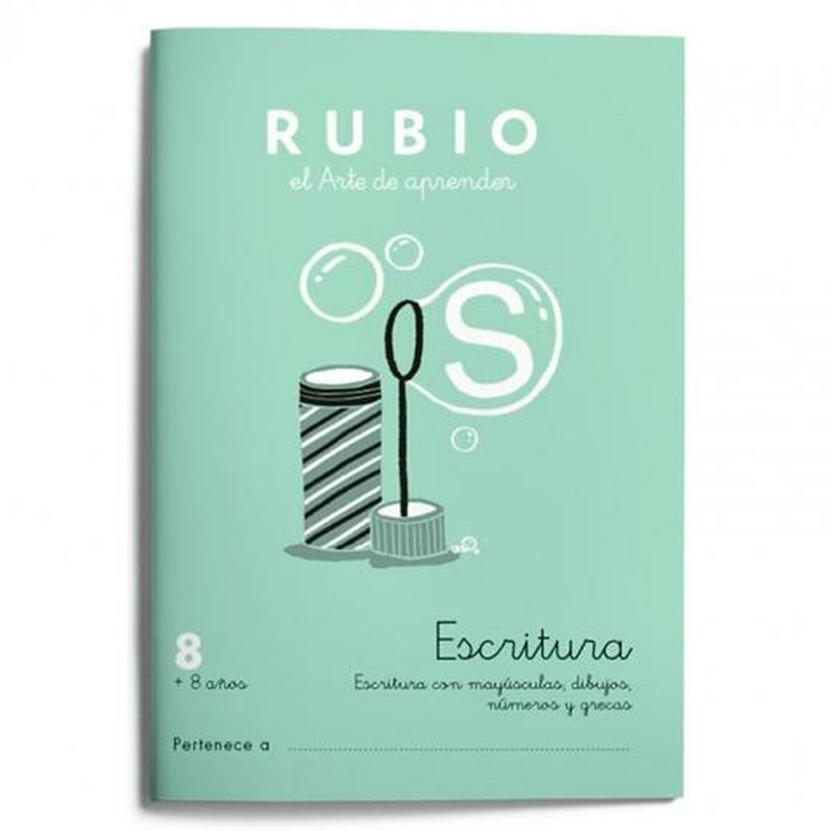 Writing and calligraphy notebook Rubio Nº8 A5 spanska 20 Blad (10 antal) - 2