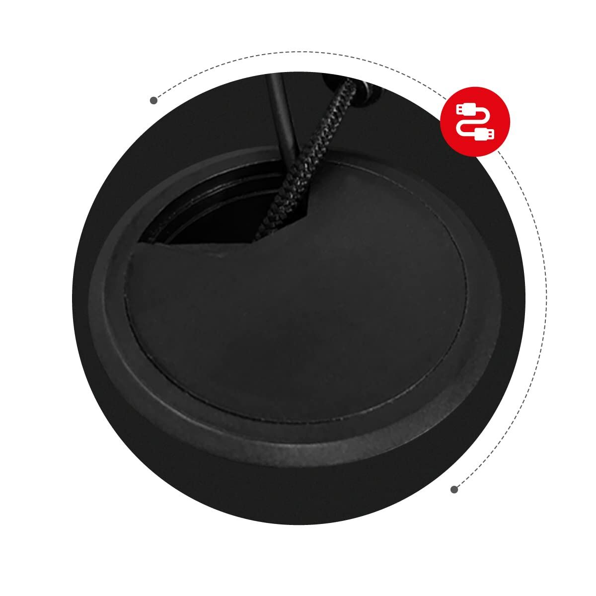 Skrivbord Huzaro HZ-Hero 1.8 Black Svart Stål - 5