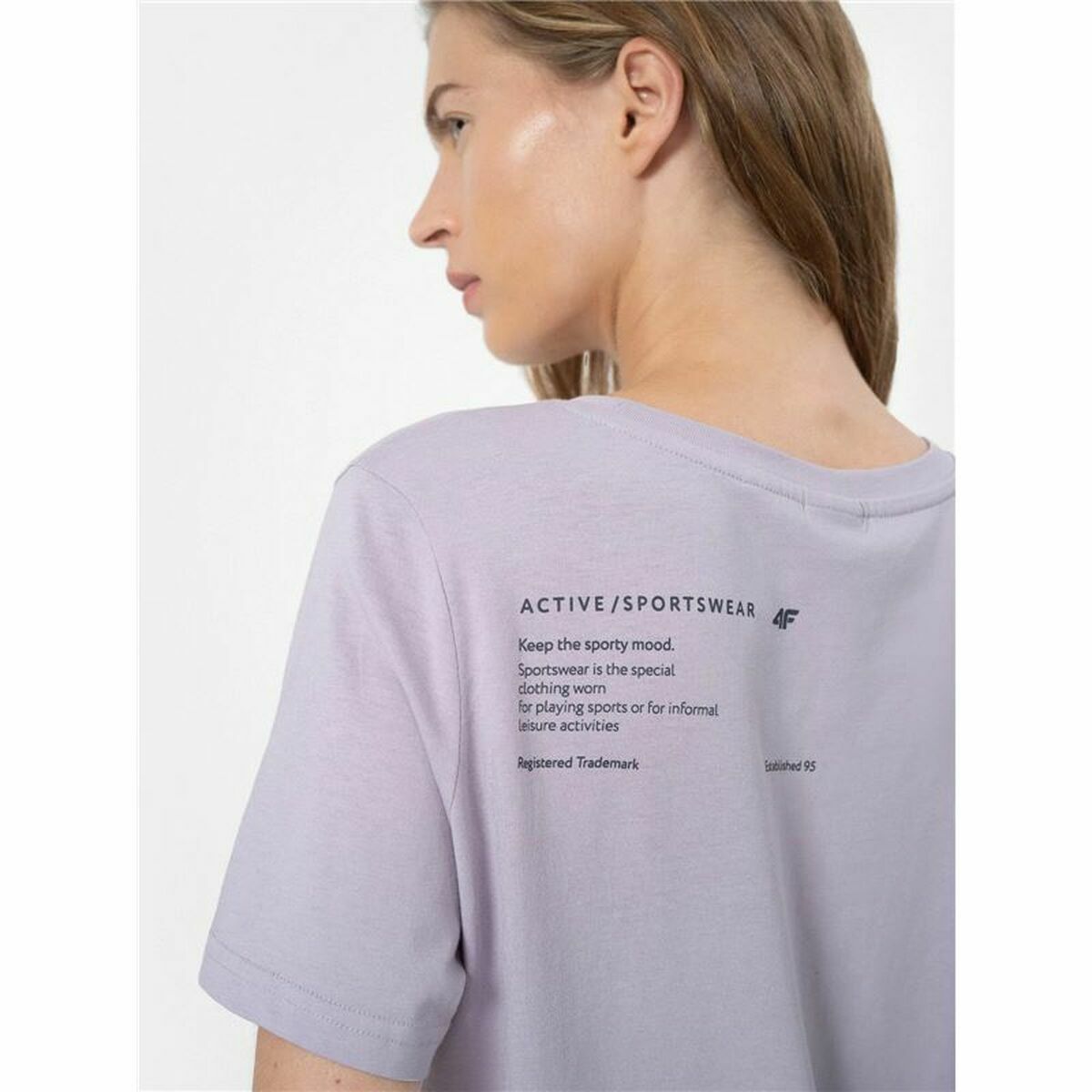 T-shirt med kortärm Dam 4F TSD025 - 6