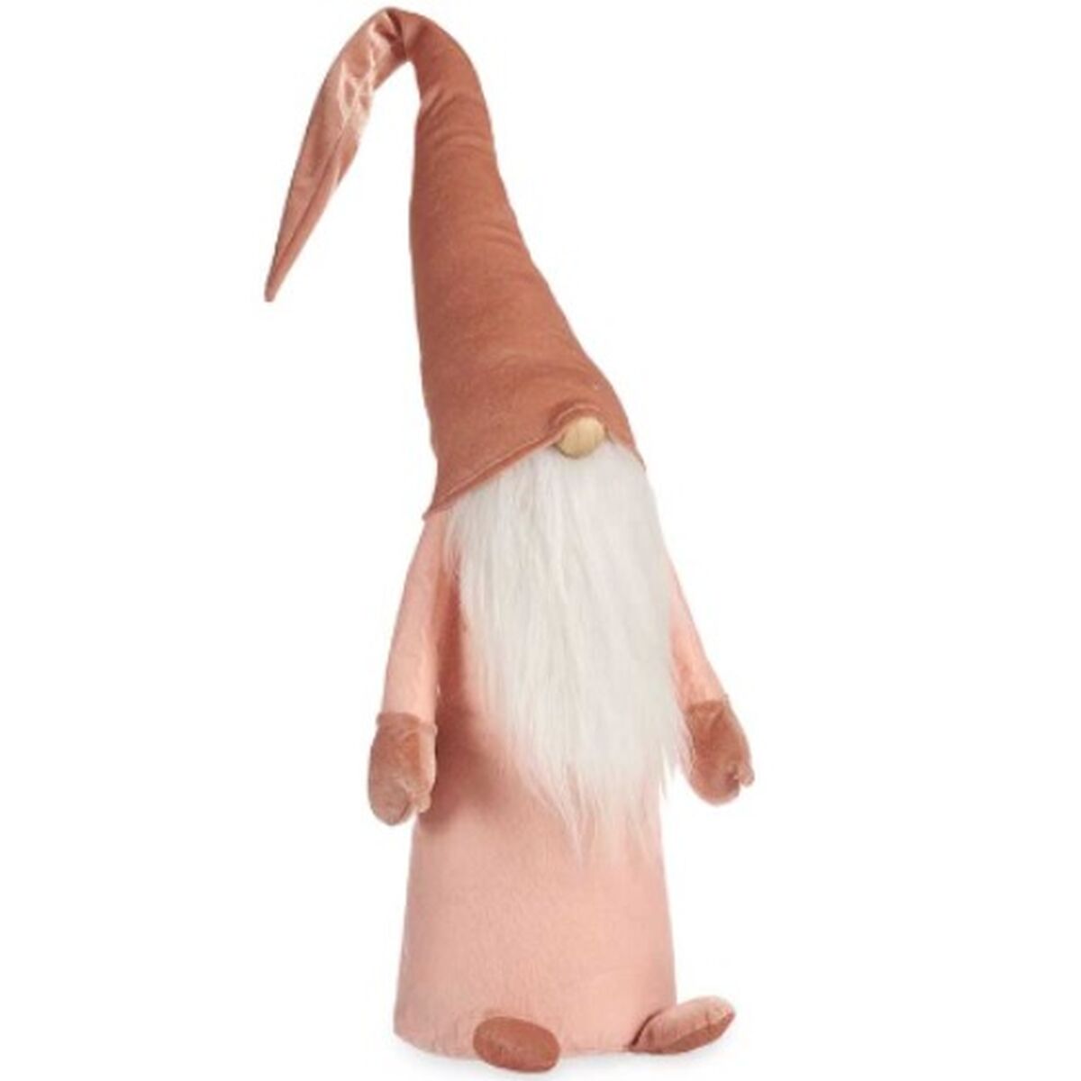 Prydnadsfigur Gnom Vit Rosa Polyester Trä Sand 20 x 100 x 25 cm (8 antal) - 6