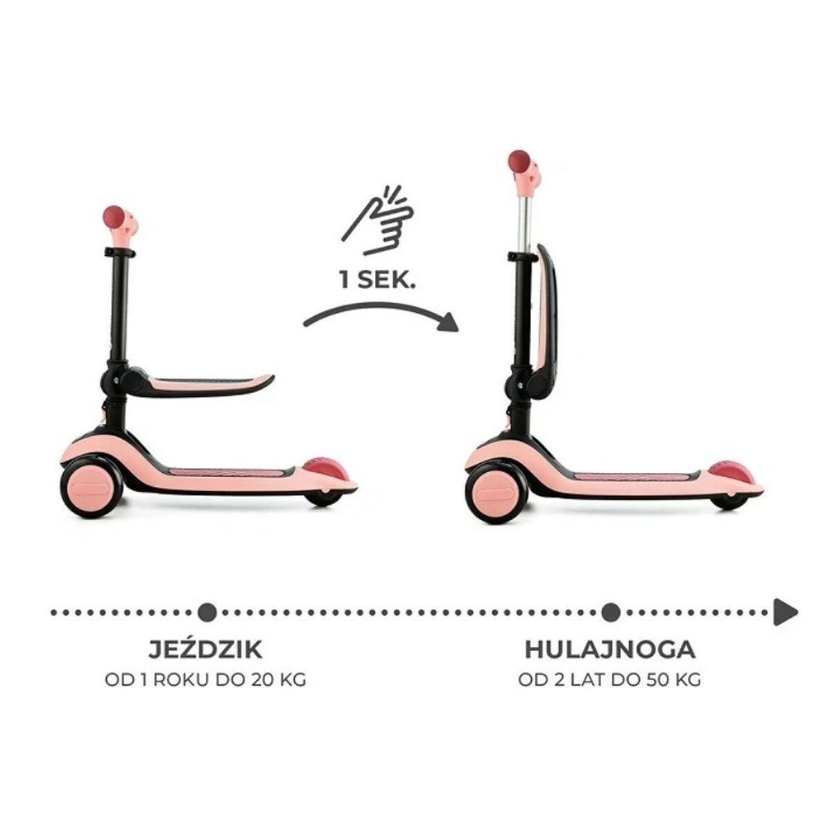 Motorcykel Kinderkraft KRHALL00PNK0000 - 7