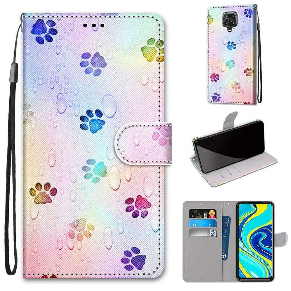 Mobilfodral Redmi Note 9S (Renoverade A)