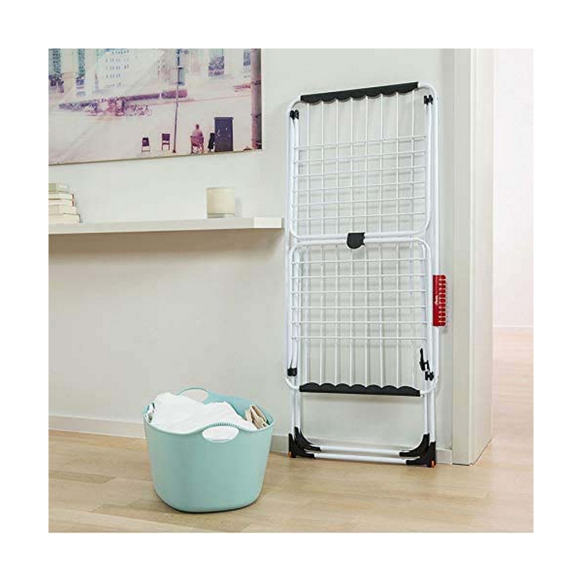 Torklina Vileda X Legs Extra Vit 173 x 56 x 93 cm - 4