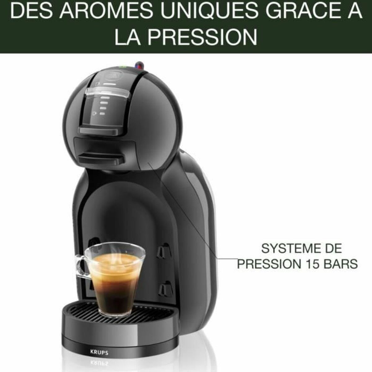 Kaffekapslar Krups 800 ml 1500 W - 2